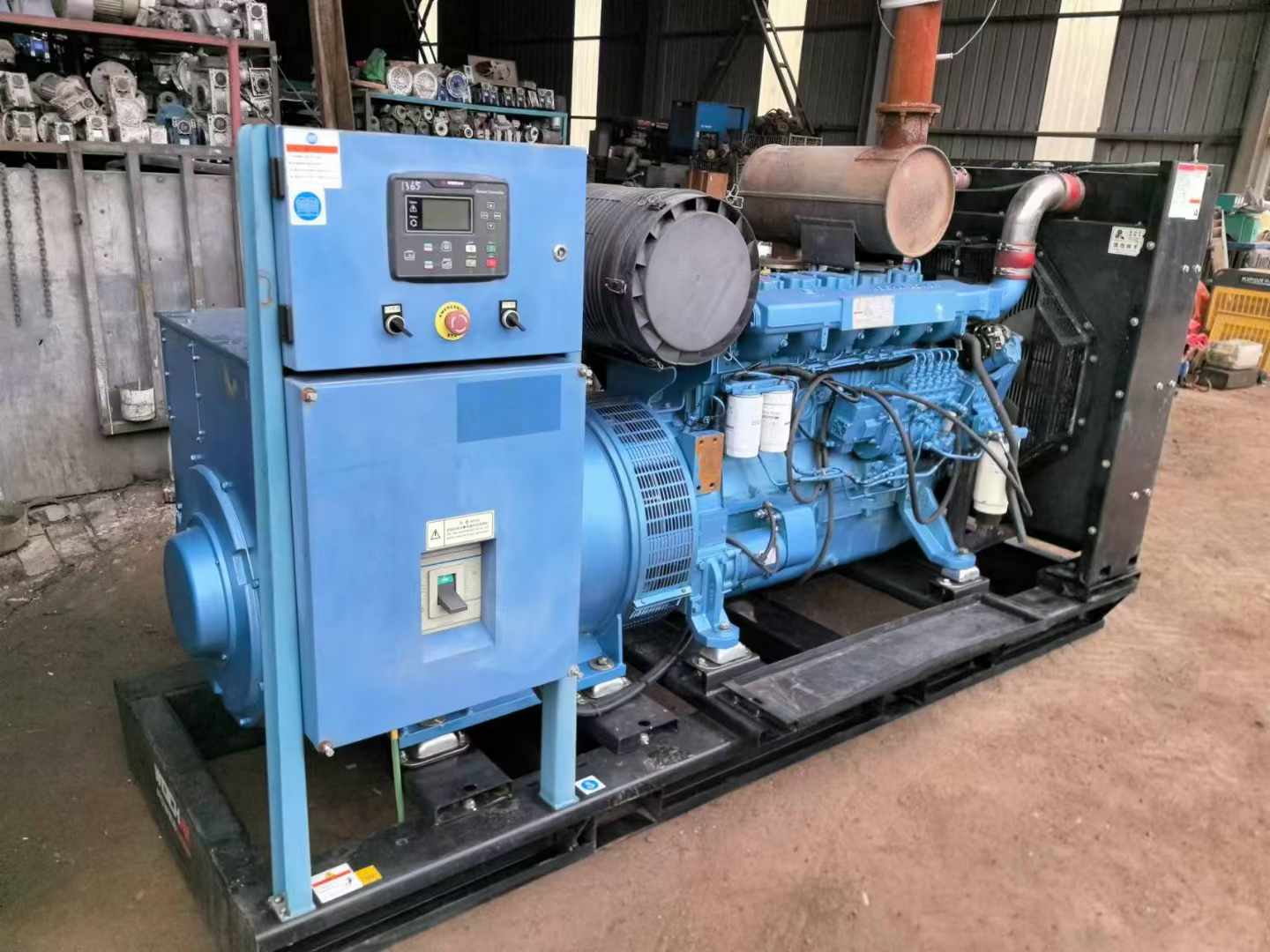 夏河500kW 柴油发电机组可带动设备功率的计算公式是什么？