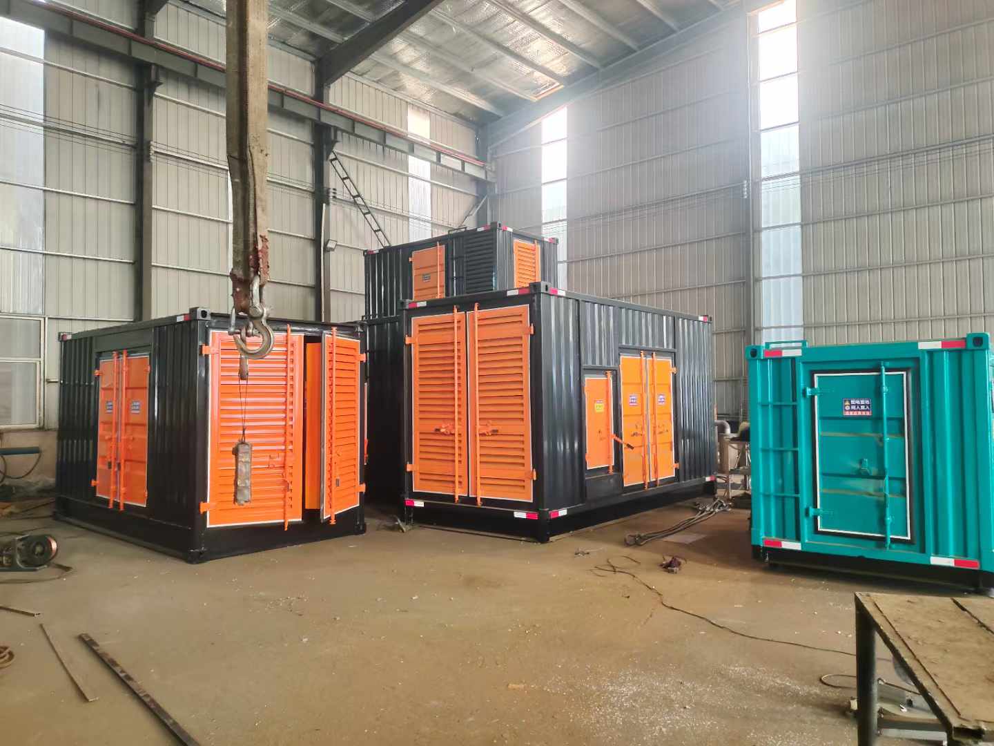 夏河500kw柴油发电机组可以带动多少功率设备？